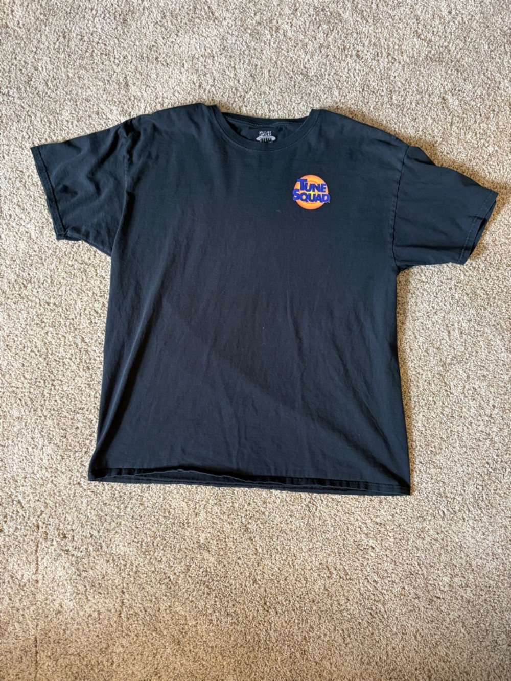 Tune Squad Black Graphic Tee
